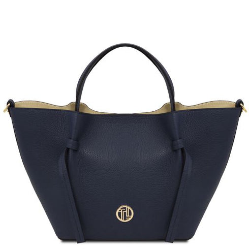 Legame - Leather shopping bag - Large size